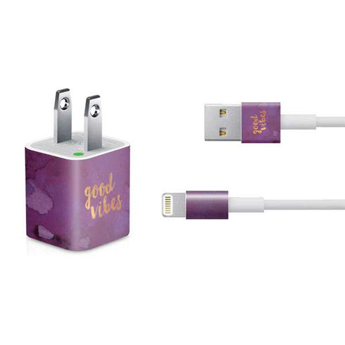 Good Vibes iPhone Charger (5W USB) Skin