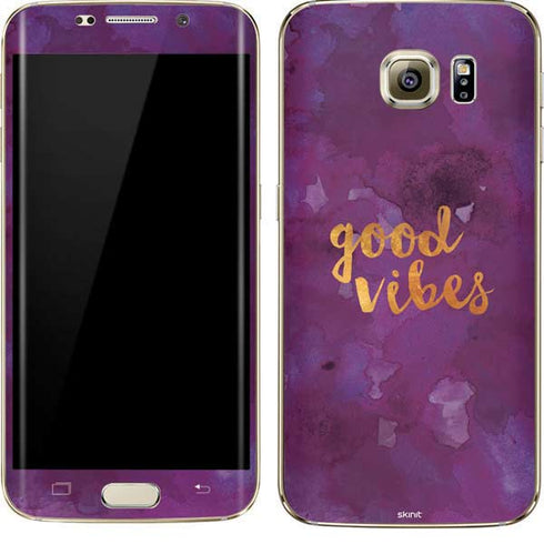 Good Vibes Galaxy S7 Edge Skin