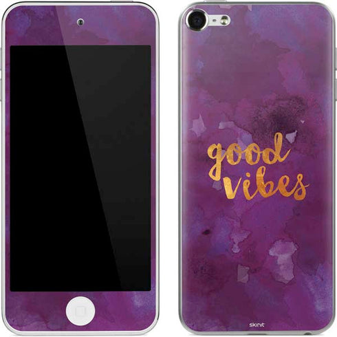 Good Vibes Apple iPod Skin