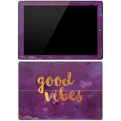 Good Vibes Surface Pro 3 Skin