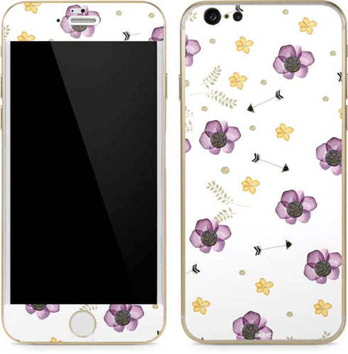 Flowers and Arrows iPhone 6/6s Skin