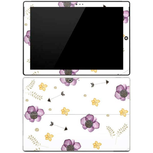 Flowers and Arrows Surface Pro 3 Skin