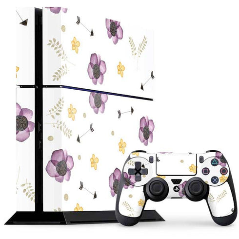 Flowers and Arrows PS4 Console and Controller Bundle Skin