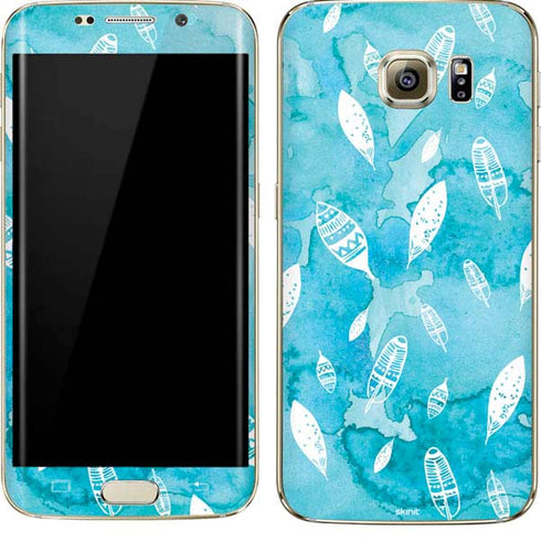 Raining Feathers Galaxy S7 Edge Skin