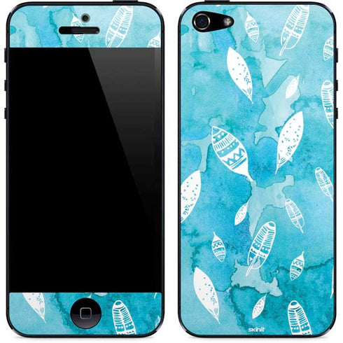 Raining Feathers iPhone 5/5s/5SE Skin