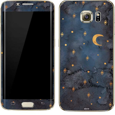 Moon and Stars Galaxy S7 Edge Skin
