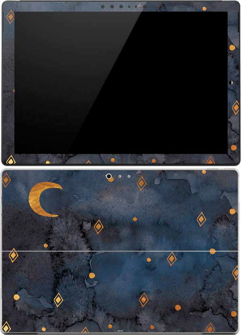Moon and Stars Surface Pro 4 Skin