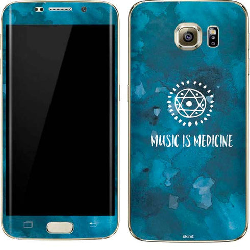 Music is Medicine Galaxy S7 Edge Skin