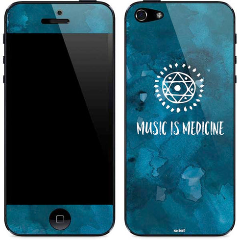 Music is Medicine iPhone 5/5s/5SE Skin