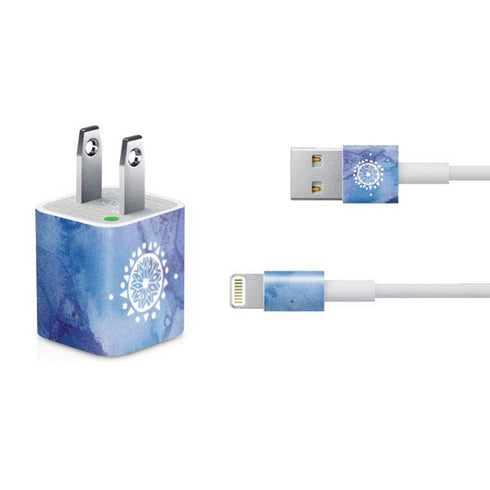 Mandala Symmetry iPhone Charger (5W USB) Skin