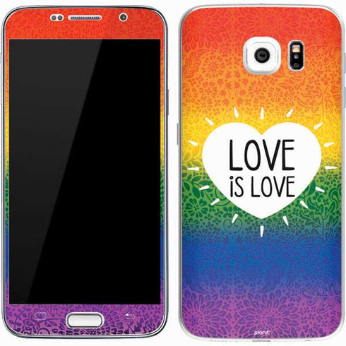 Love Is Love Rainbow Galaxy S7 Skin