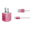 Pink Zen Ginseng iPhone Charger (5W USB) Skin