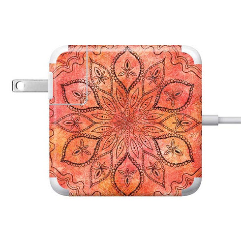 Orange Zen 85W Power Adapter (15 and 17 inch MacBook Pro Charger) Skin