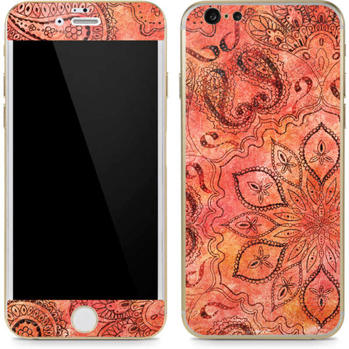 Orange Zen iPhone 6/6s Skin