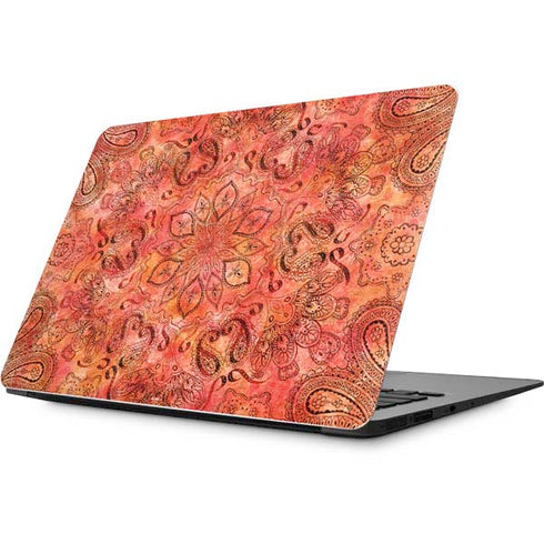Orange Zen Apple MacBook Skin