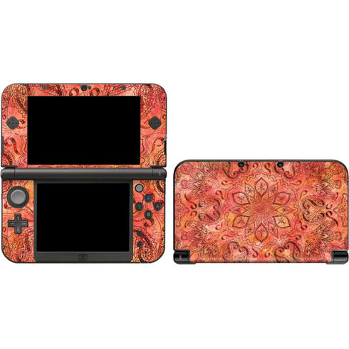 Orange Zen 3DS XL 2015 Skin