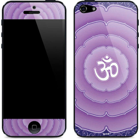 Sanskrit Purple iPhone 5/5s/5SE Skin