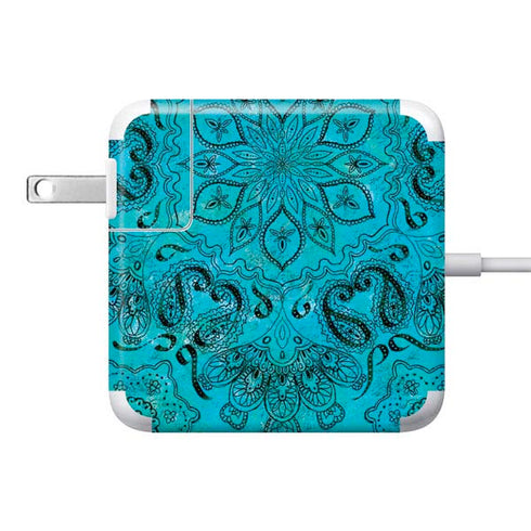 Blue Zen Ginseng 85W Power Adapter (15 and 17 inch MacBook Pro Charger) Skin