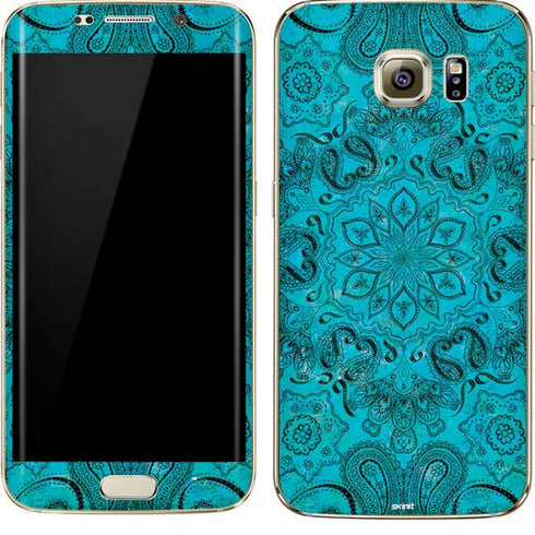 Blue Zen Ginseng Galaxy S7 Edge Skin
