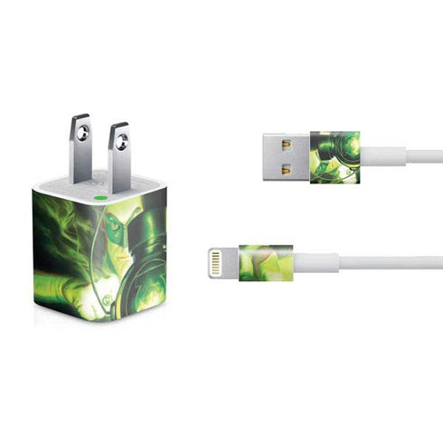 DC Comics Green Lantern Corps Team Art by Alex Ross iPhone Charger (5W USB) Skin
