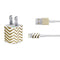 Gold Chevron iPhone Charger (5W USB) Skin