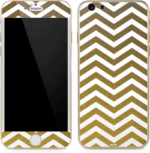 Gold Chevron iPhone 6/6s Skin