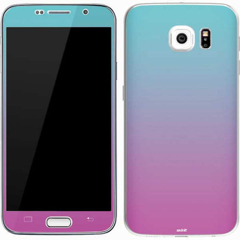 Purple and Blue Ombre Galaxy S7 Skin