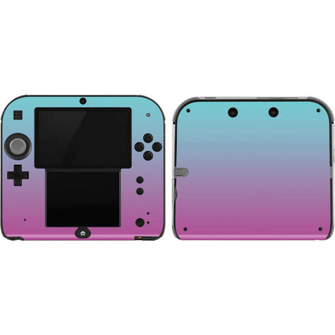Purple and Blue Ombre Nintendo 2DS Skin