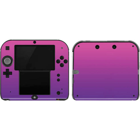 Purple Ombre Nintendo 2DS Skin
