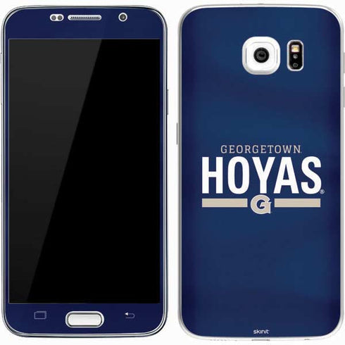 Georgetown University Hoyas Stripe Galaxy S7 Skin