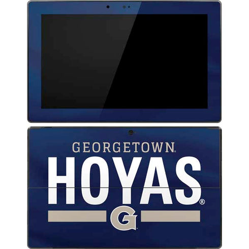 Georgetown University Hoyas Stripe Surface Pro Tablet Skin
