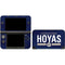 Georgetown University Hoyas Stripe 3DS XL 2015 Skin