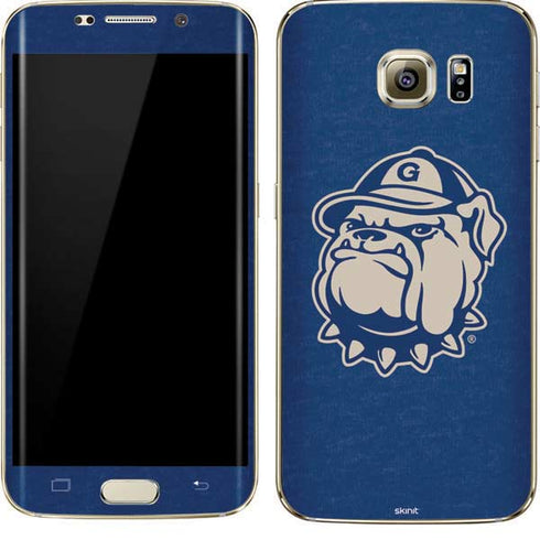 Georgetown University Jack the Bulldog Mascot Galaxy S7 Edge Skin
