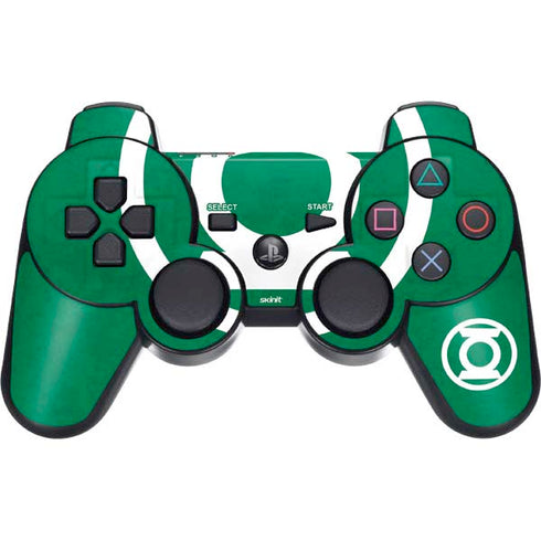 DC Comics Green Lantern Original Logo PS3 Dual Shock wireless controller Skin