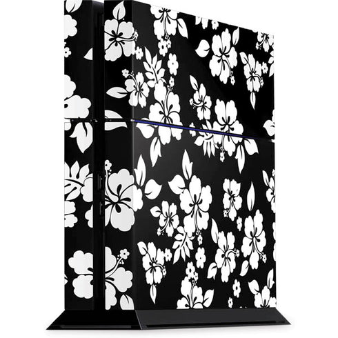 Black and White PS4 Console Skin