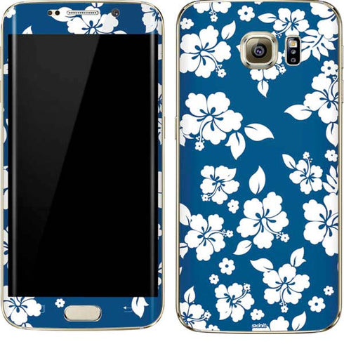 Blue and White Galaxy S7 Edge Skin
