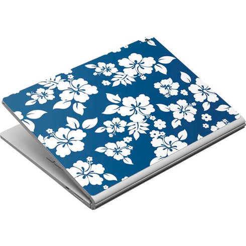 Blue and White Surface Book Skin