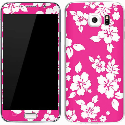 Pink and White Galaxy S7 Skin