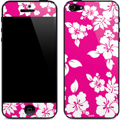 Pink and White iPhone 5/5s/5SE Skin