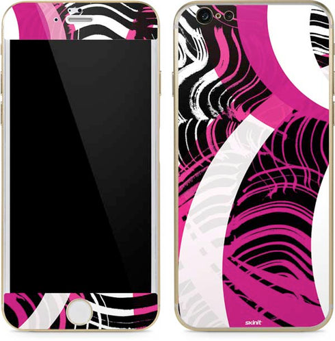 Pink and White Hipster iPhone 6/6s Skin