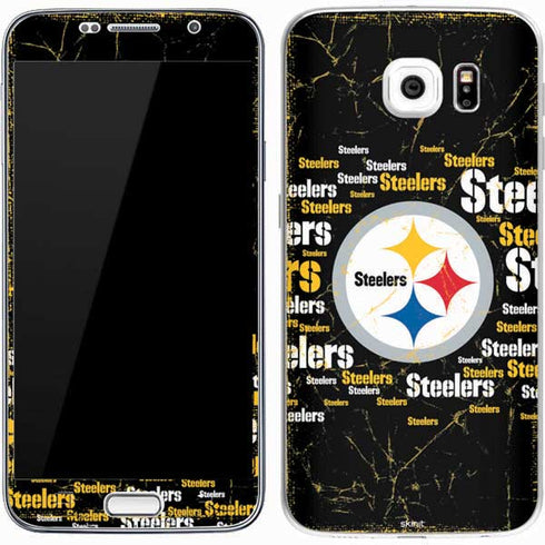 NFL Pittsburgh Steelers Black Blast Galaxy S7 Skin