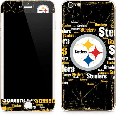 NFL Pittsburgh Steelers Black Blast iPhone 6/6s Plus Skin