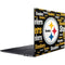 NFL Pittsburgh Steelers Black Blast Ativ Book 9 (15.6in 2014) Skin