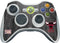 NBA Chicago Bulls Hardwood Classics Xbox 360 Wireless Controller Skin