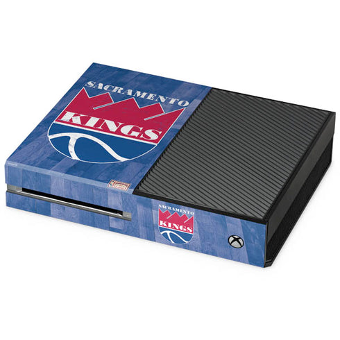NBA Sacramento Kings Hardwood Classics Xbox One Console Skin