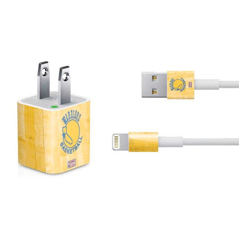 NBA Golden State Warriors Hardwood Classics iPhone Charger (5W USB) Skin