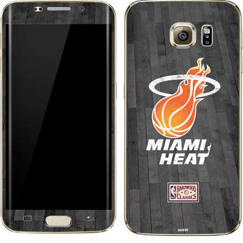 NBA Miami Heat Hardwood Classics Galaxy S7 Edge Skin