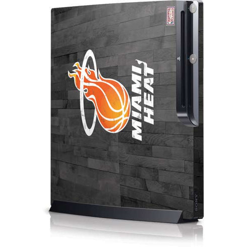 NBA Miami Heat Hardwood Classics Playstation 3 & PS3 Slim Skin