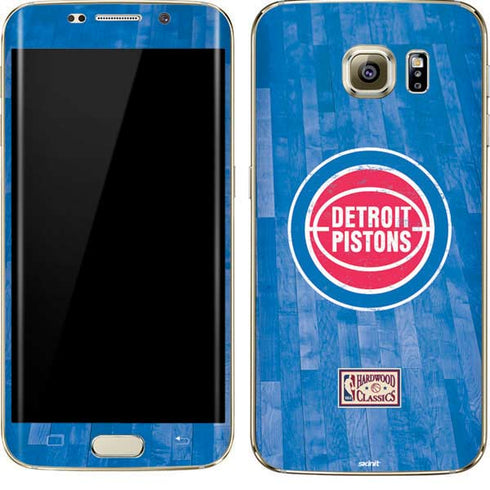 NBA Detroit Pistons Hardwood Classics Galaxy S7 Edge Skin