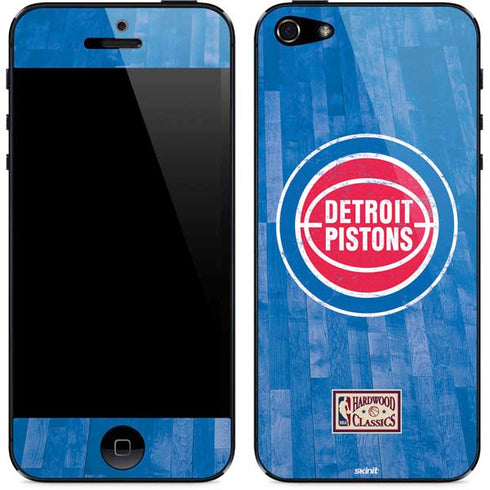 NBA Detroit Pistons Hardwood Classics iPhone 5/5s/5SE Skin
